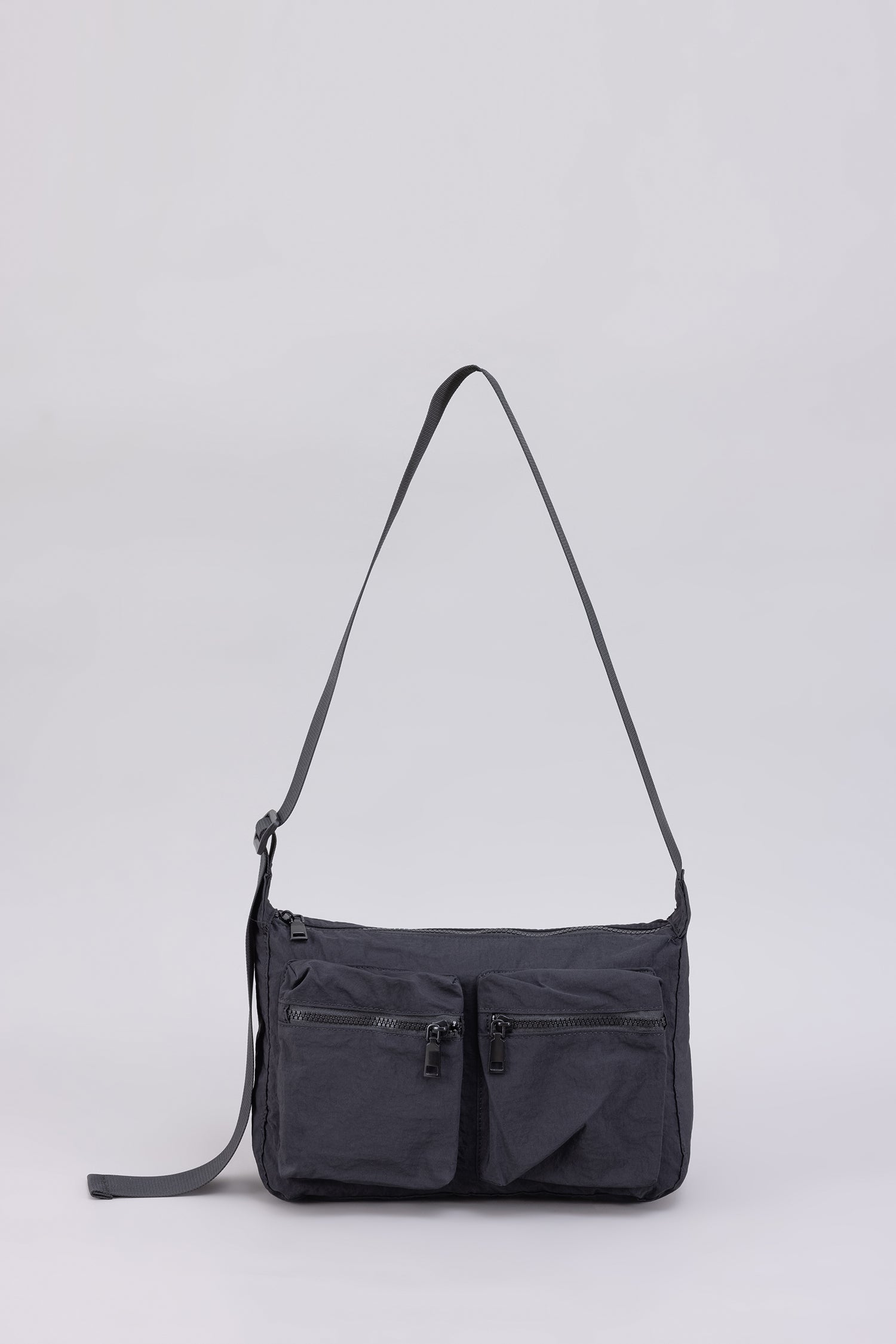 Messenger Sling Bag - Black