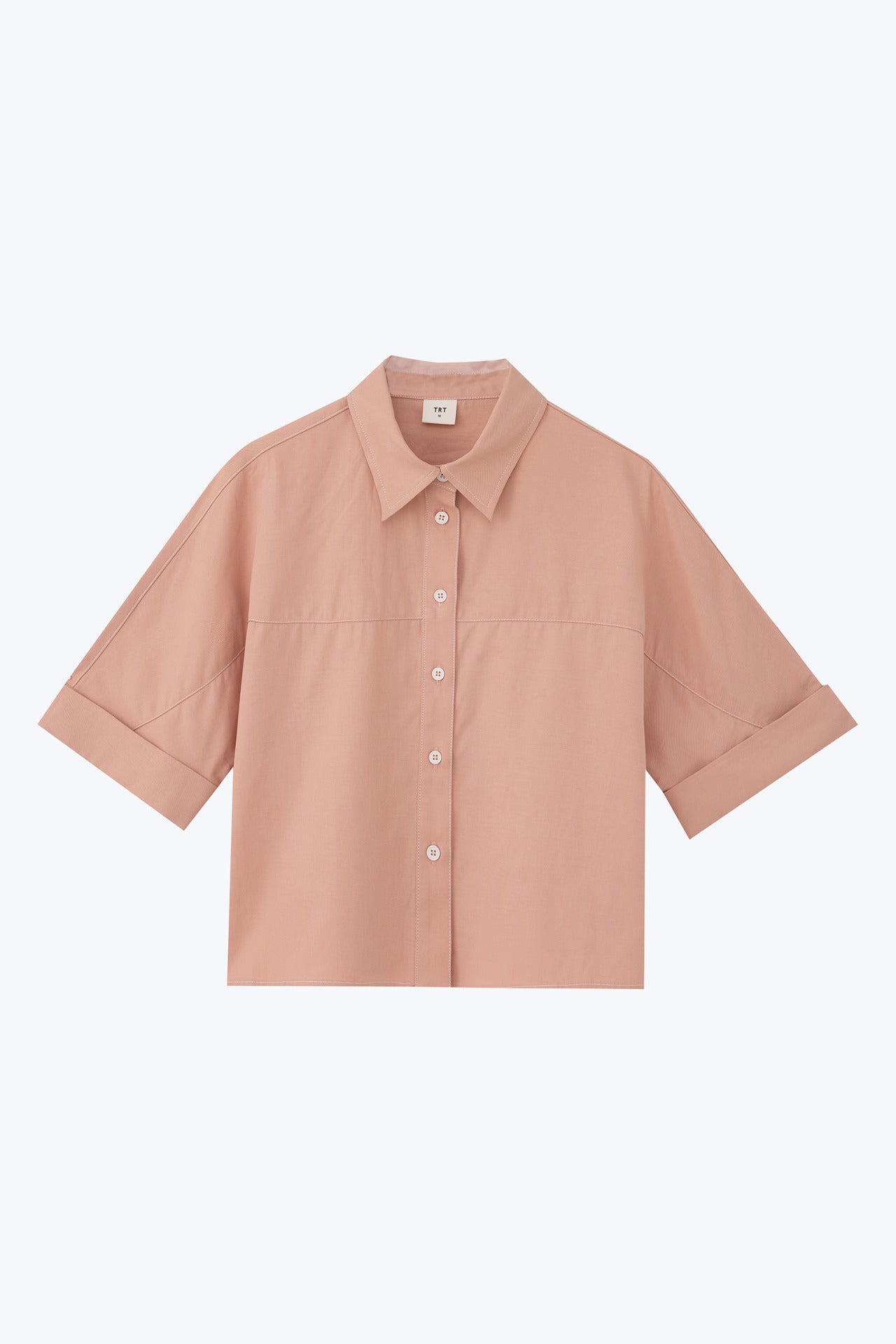 Wide Cut Blouse - Blush