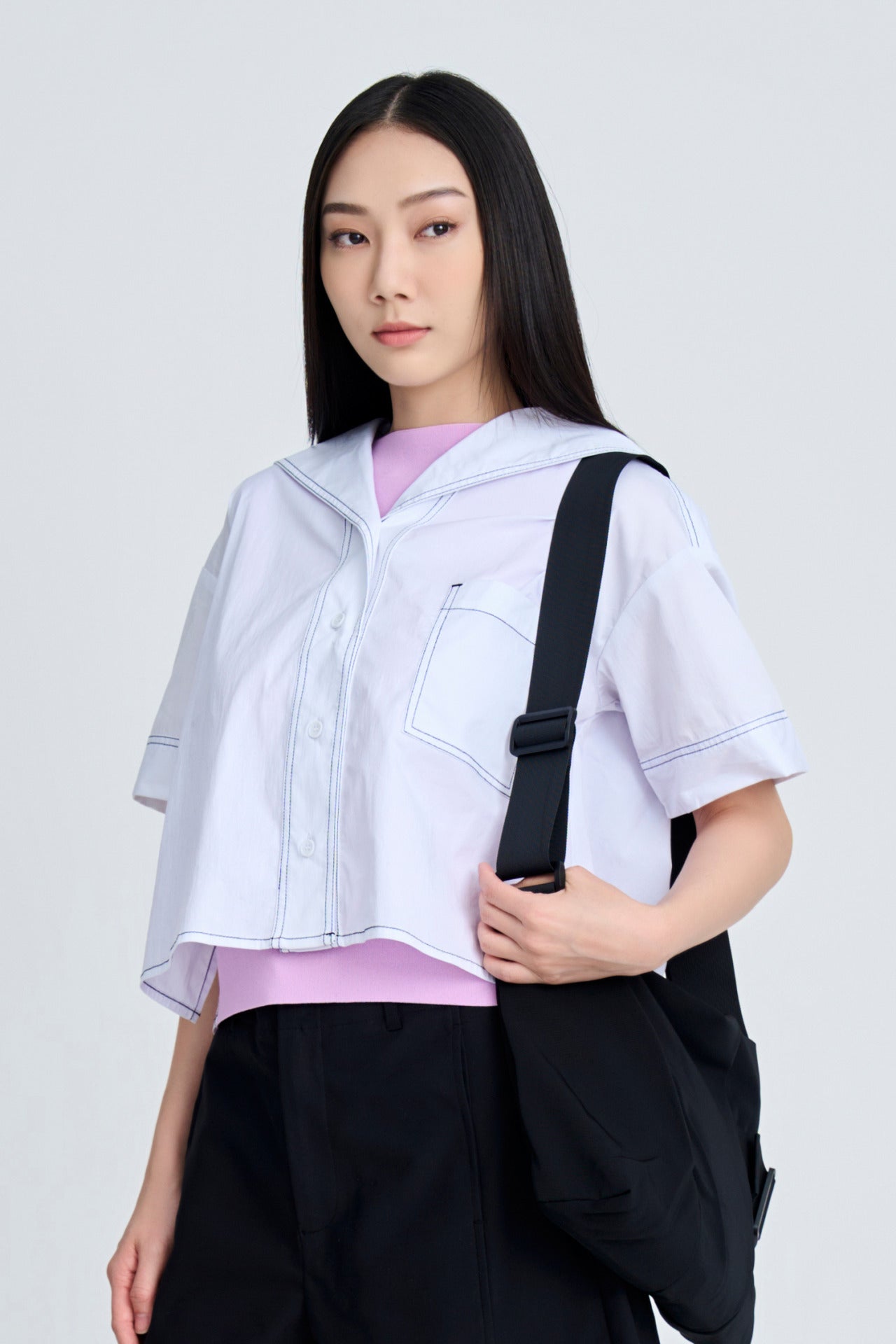 Sailor Collar Blouse