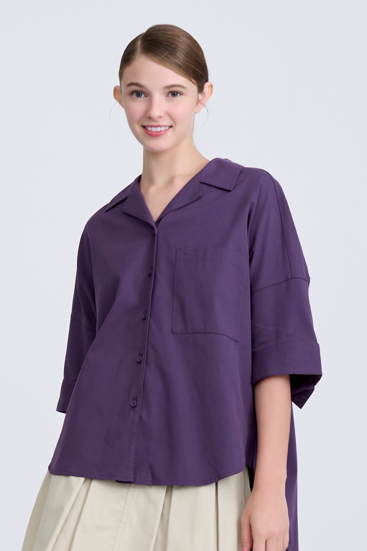 Patch Pocket Blouse