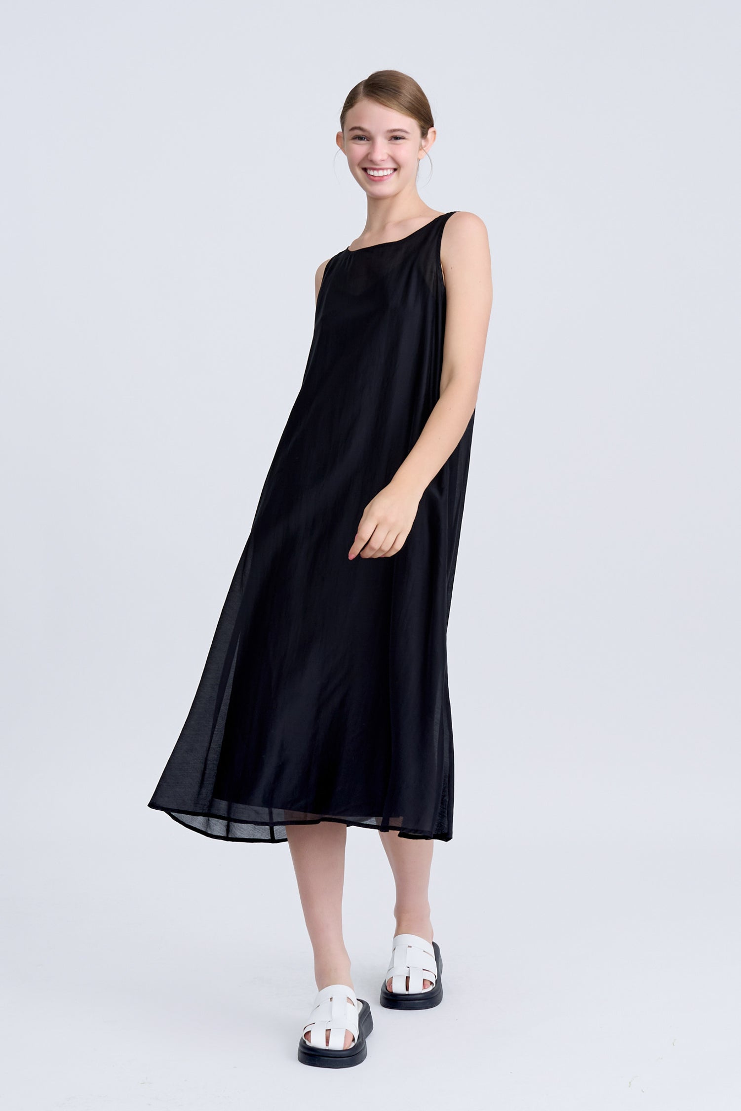 Organza Dress - Black