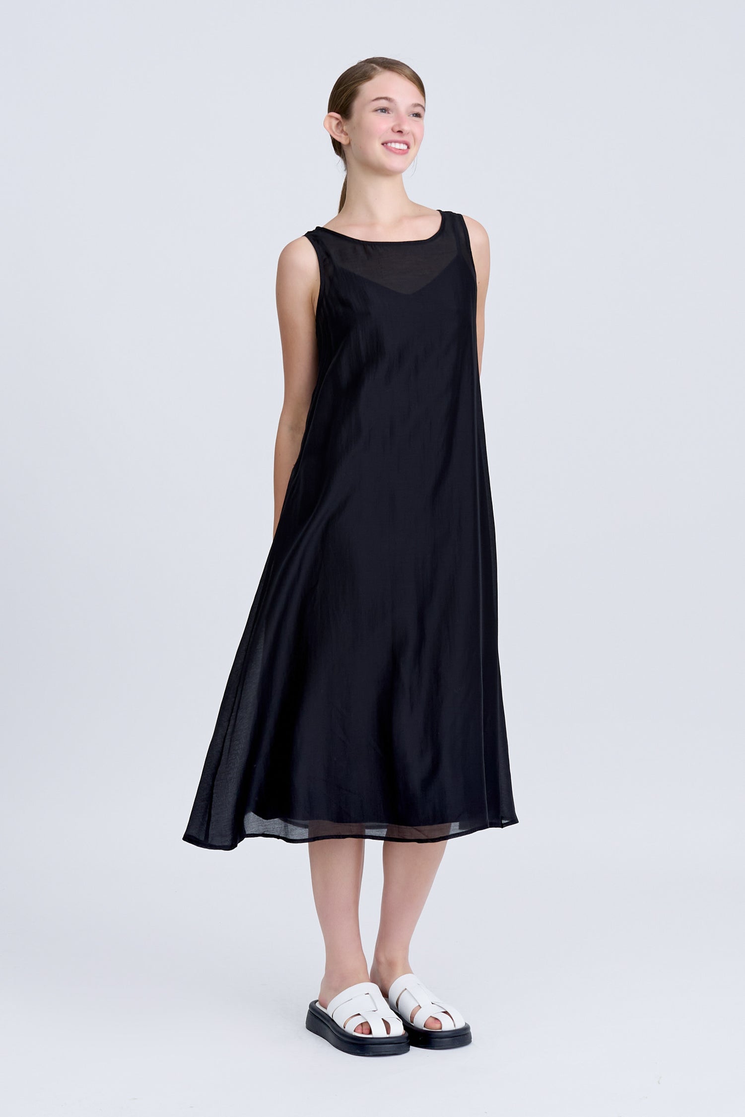 Organza Dress - Black