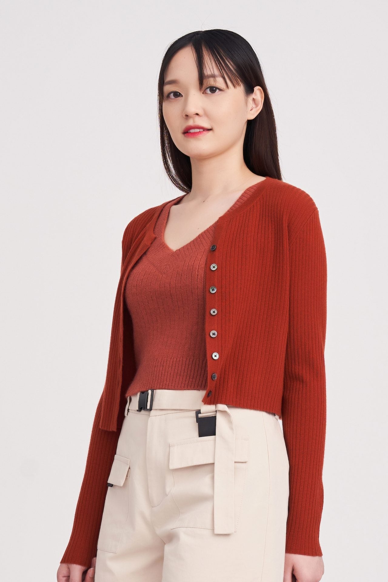 Knitted Long Sleeve Top