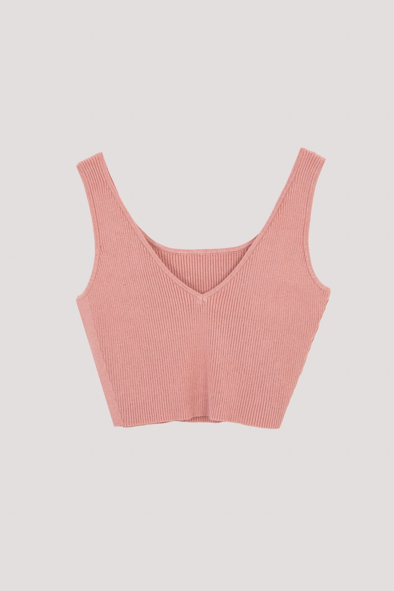 Knitted Sleeveless Two Way Top