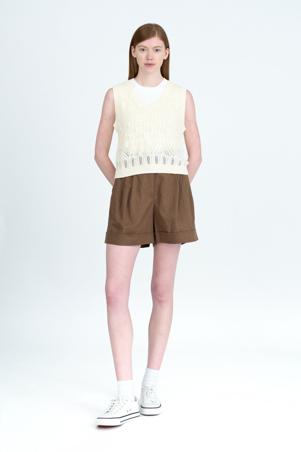 Knitted Sleeveless Top