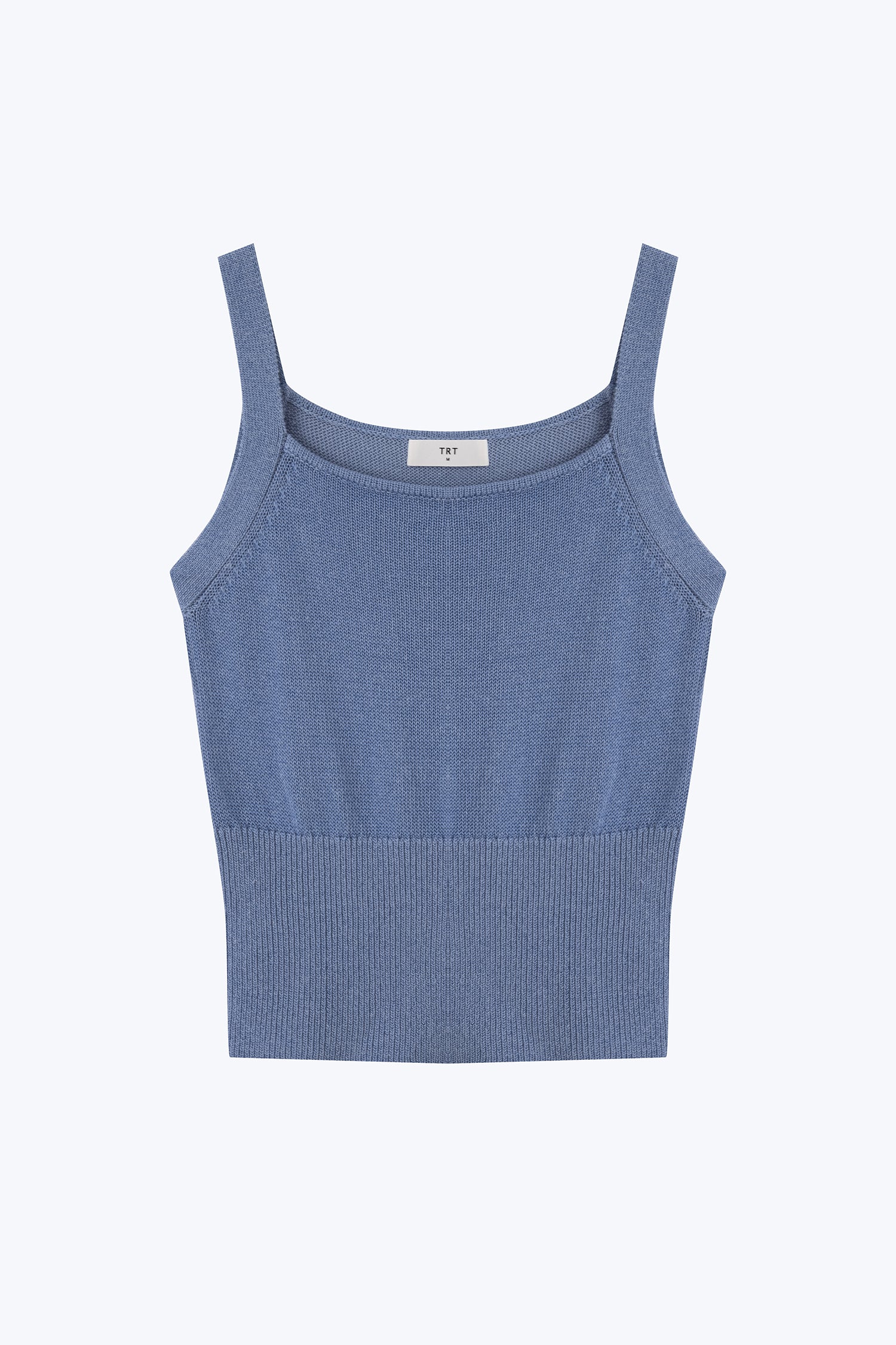 Knitted Camisole - Denim Blue