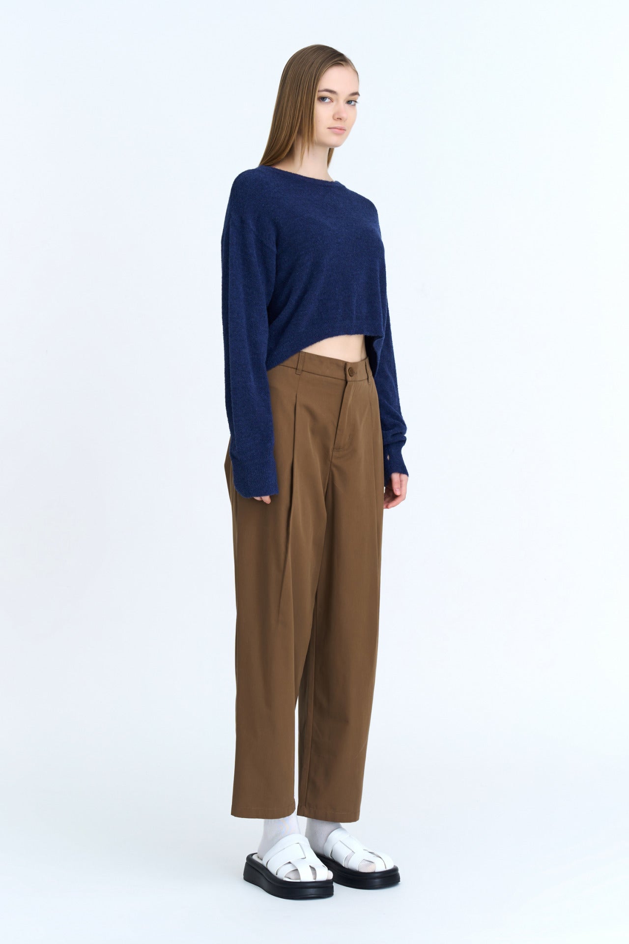 Pleated Pants