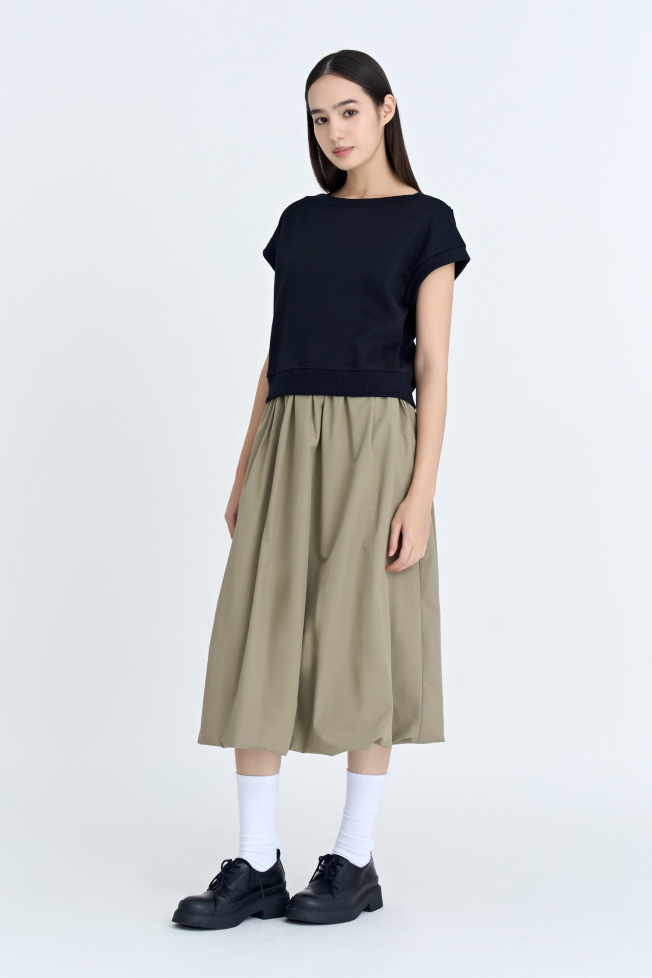 Cloud Skirt - Khaki Green