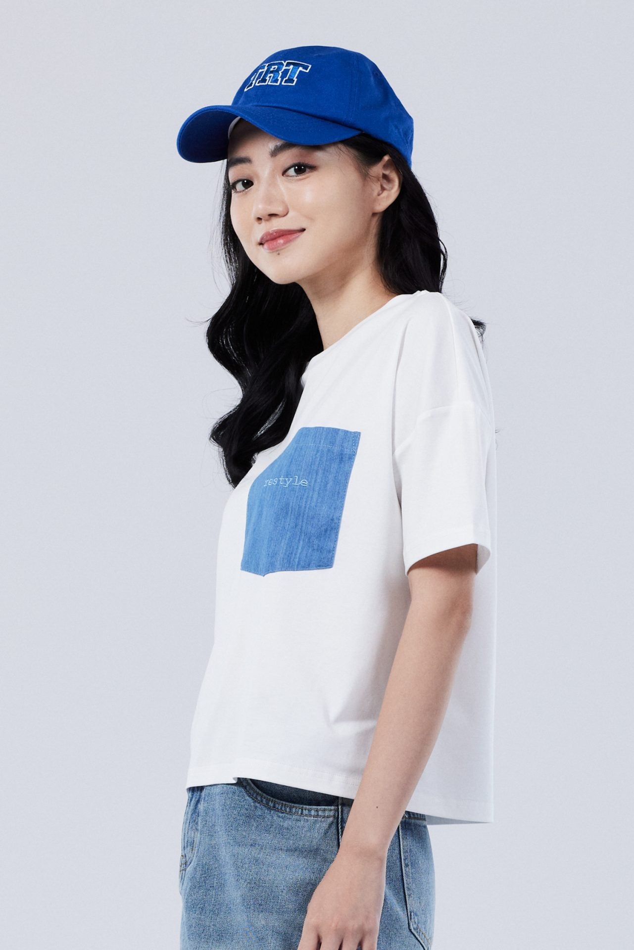 Cotton Patch Pocket Embroidery Tee