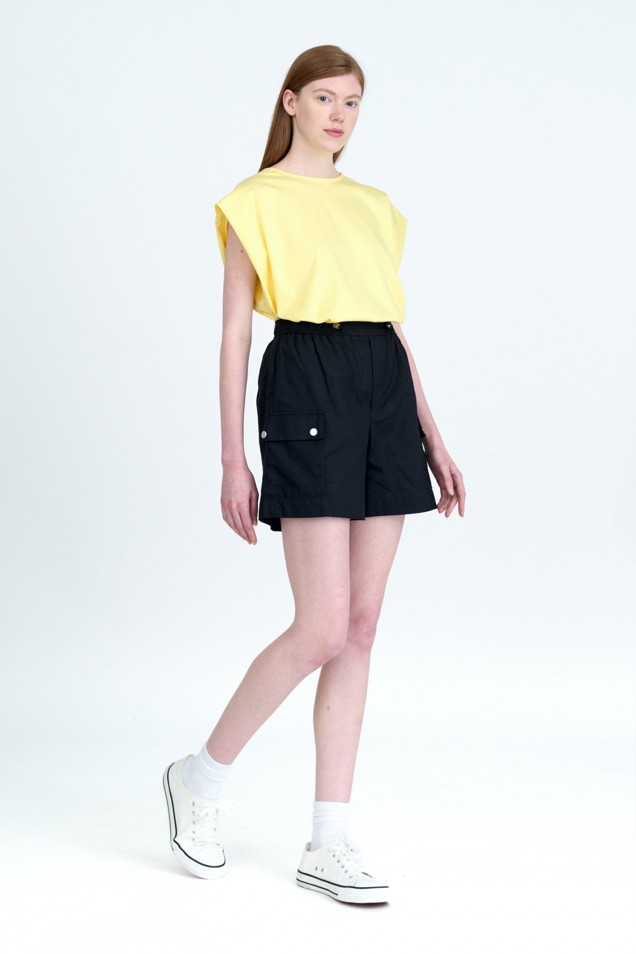 Wide Cut Tee - Canary