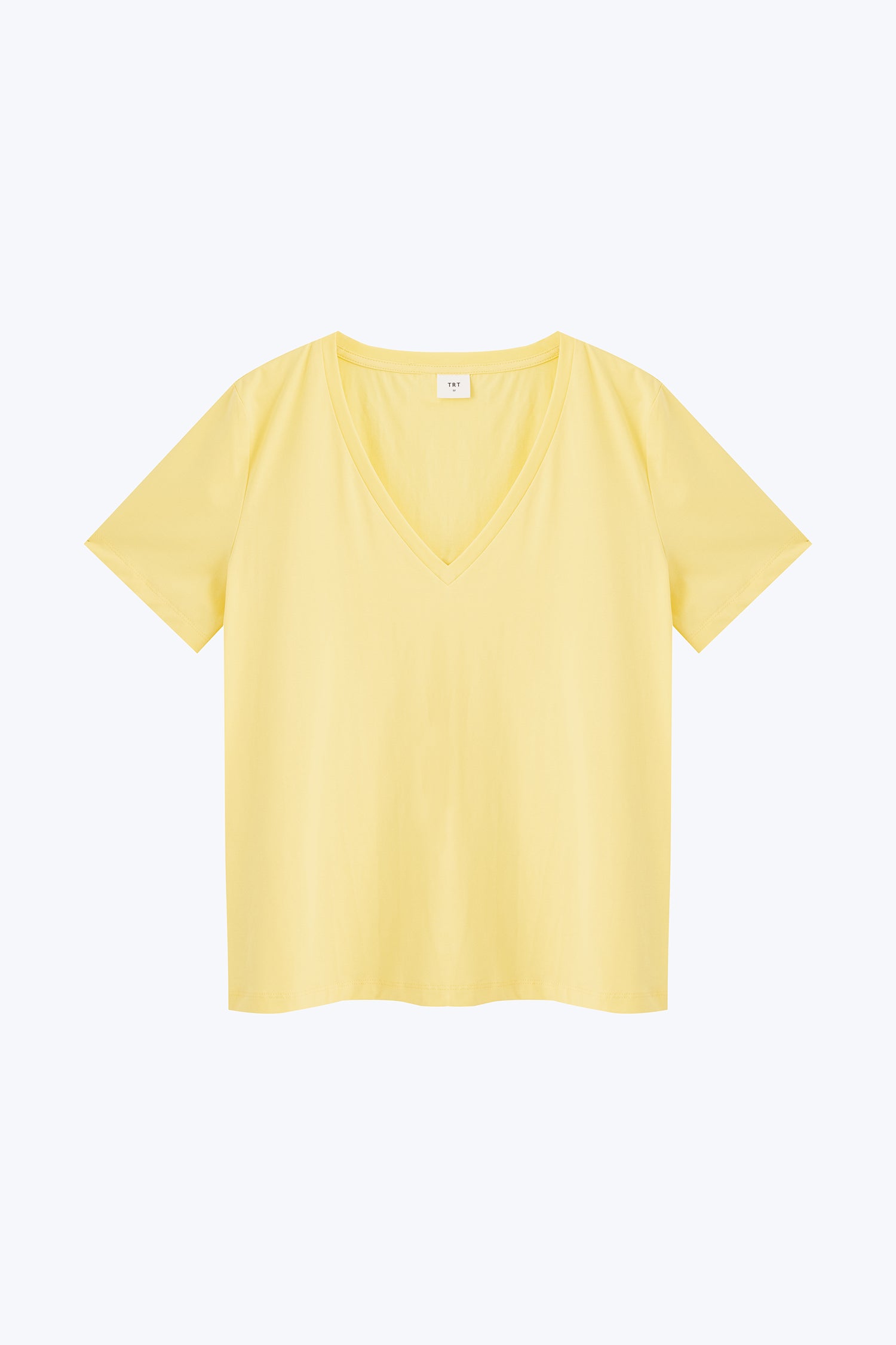 V-Neck Tee - Canary