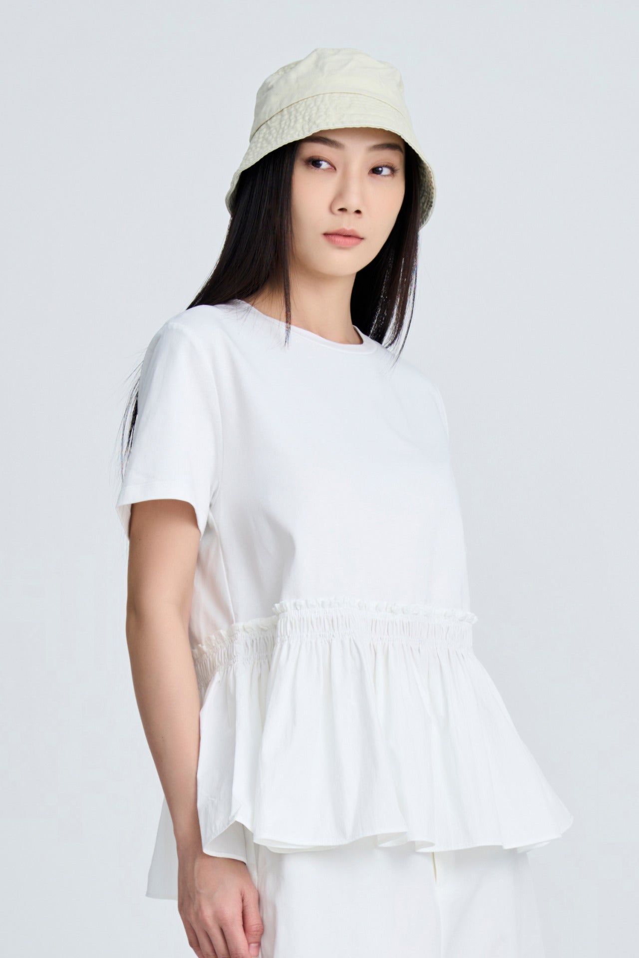 Ruffle Hem Tee