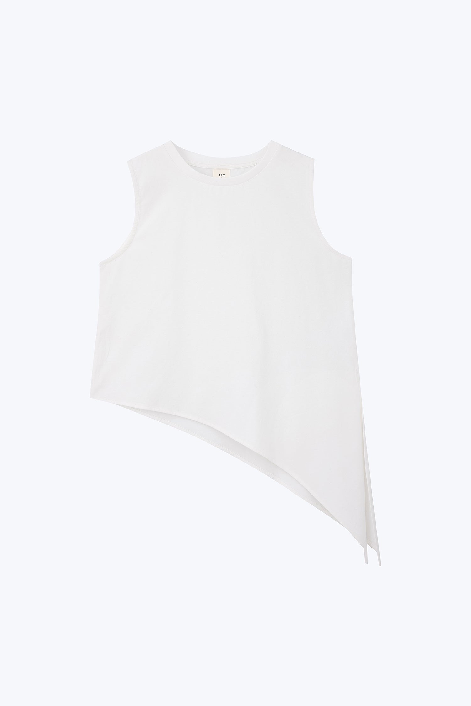 Side Knot Tee - Cream