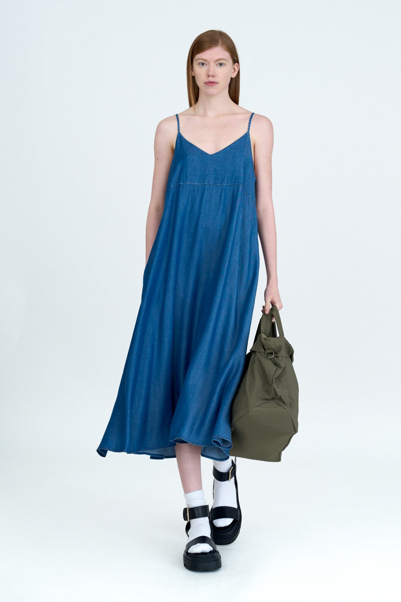 Denim Camisole Dress