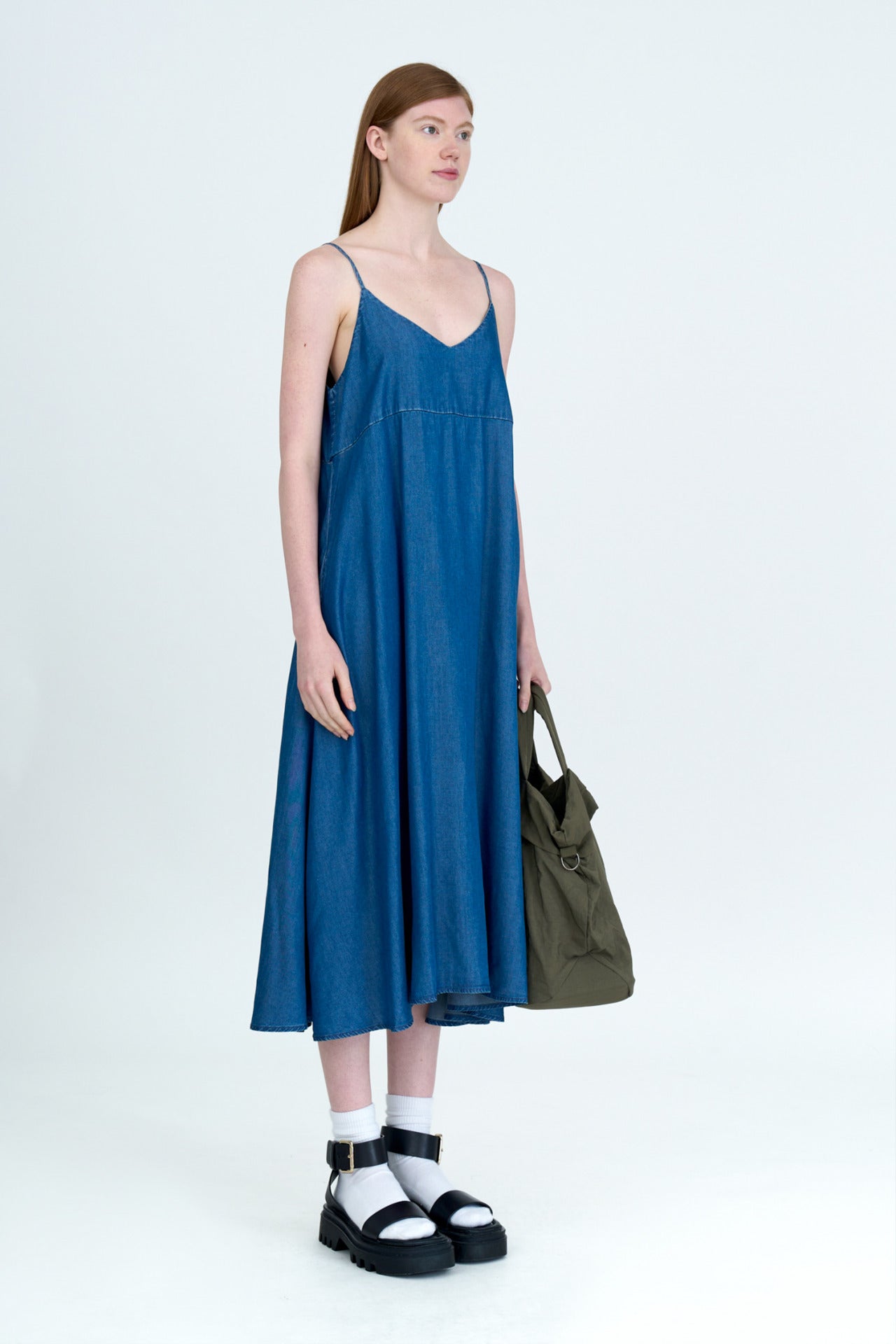 Denim Camisole Dress