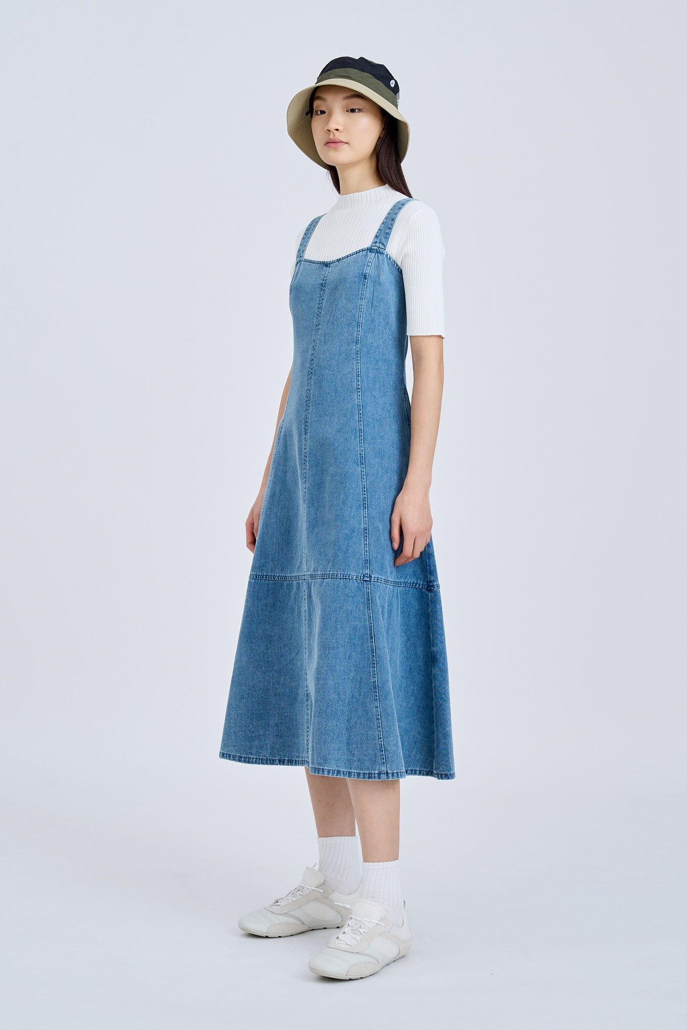 Denim Maxi Dress - Denim