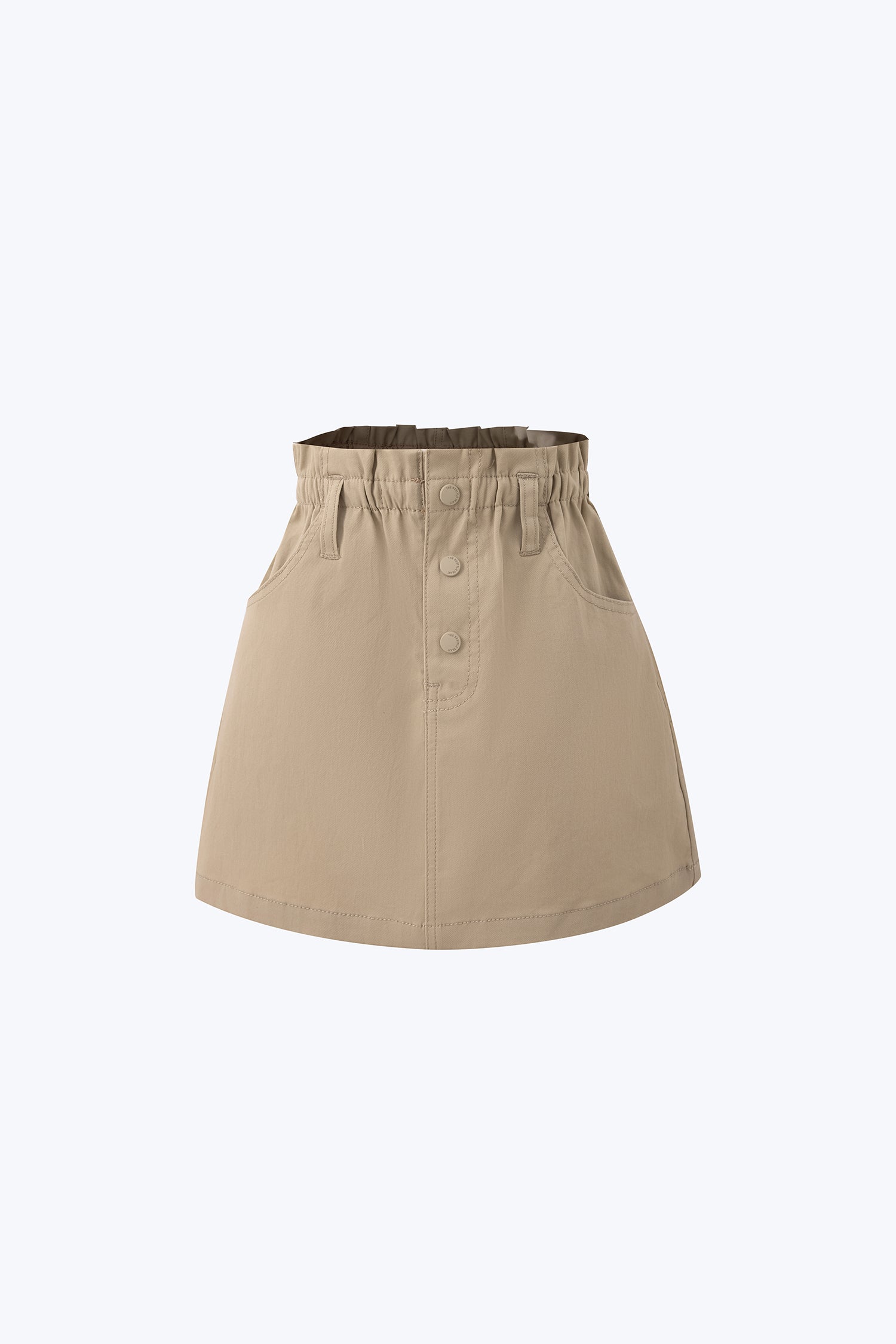 Paperbag Skorts - Khaki