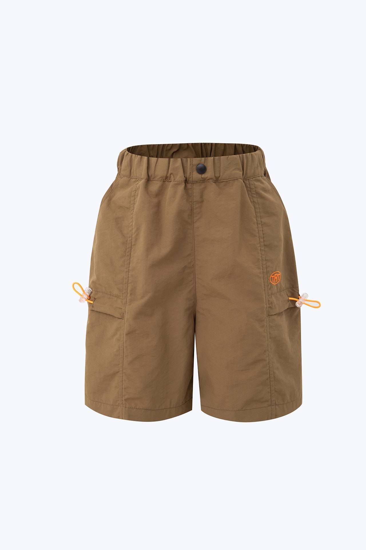 Nylon Cargo Shorts - Army Green