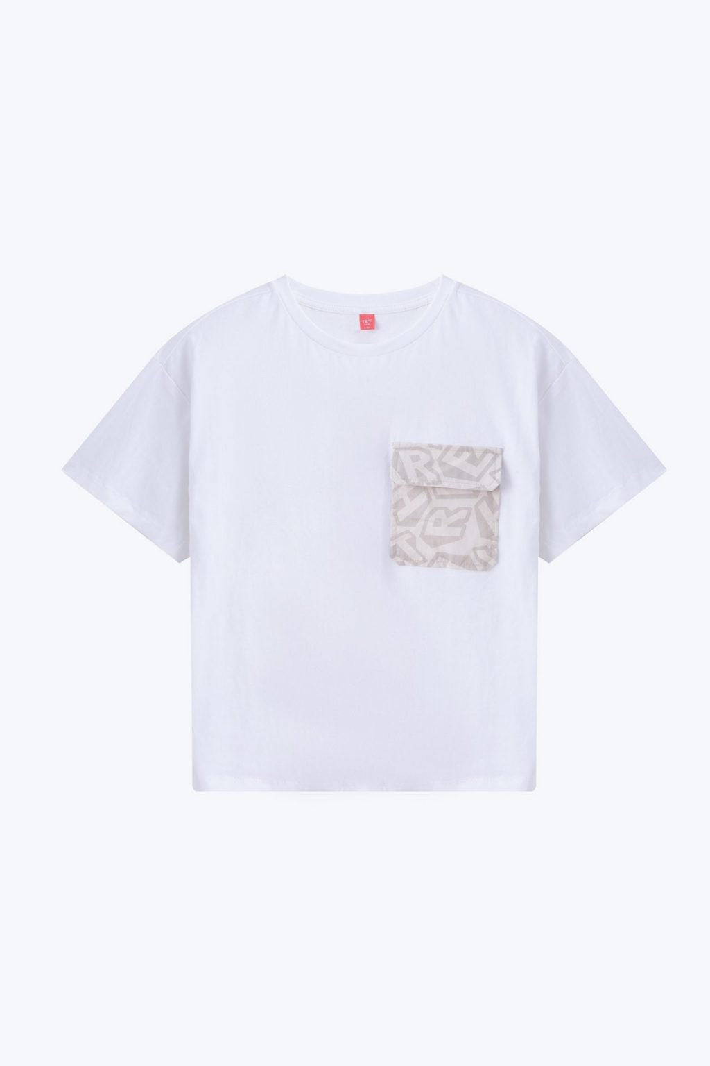 Patch Pocket Tee - Cream