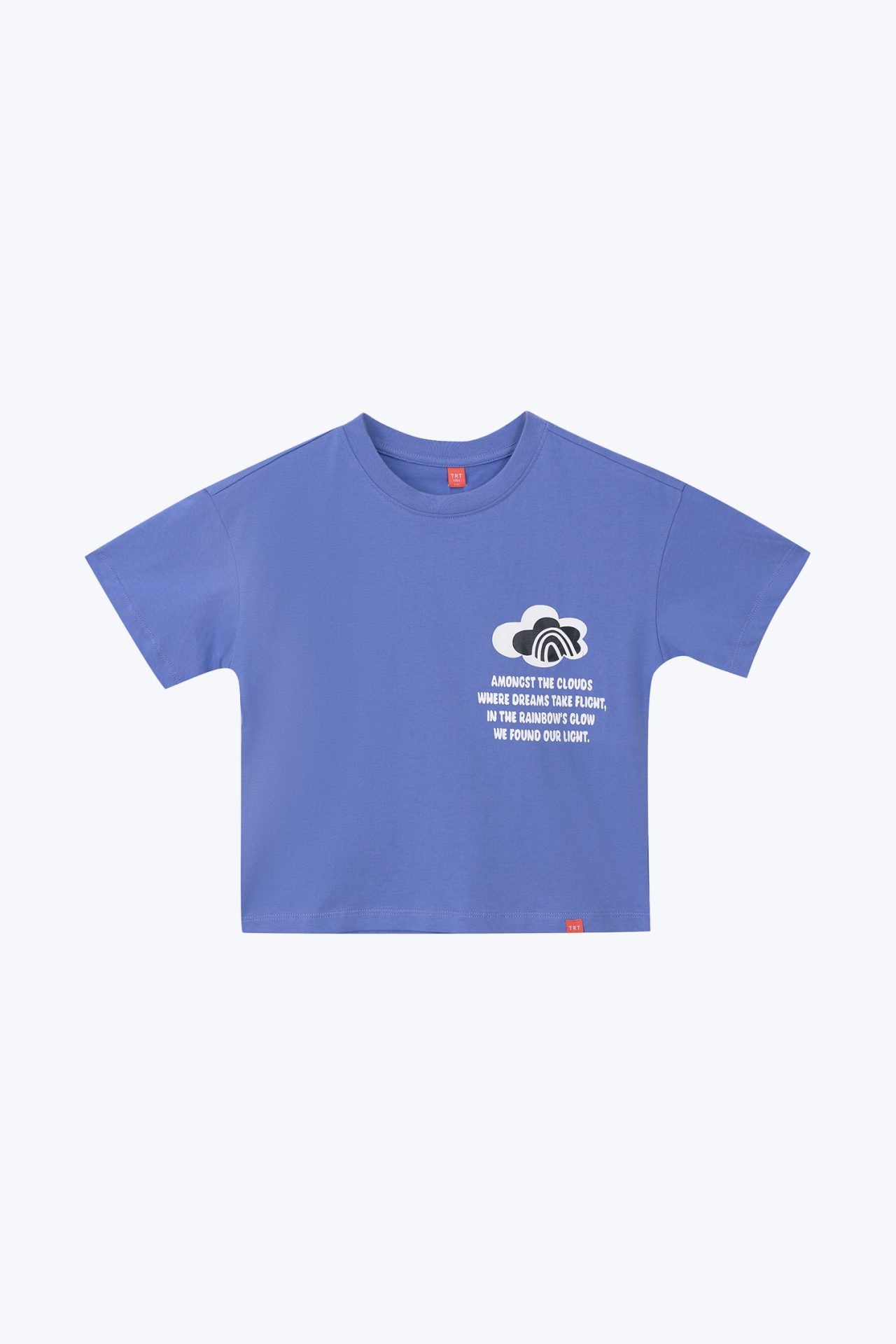 Rainbow Clouds Poem Tee