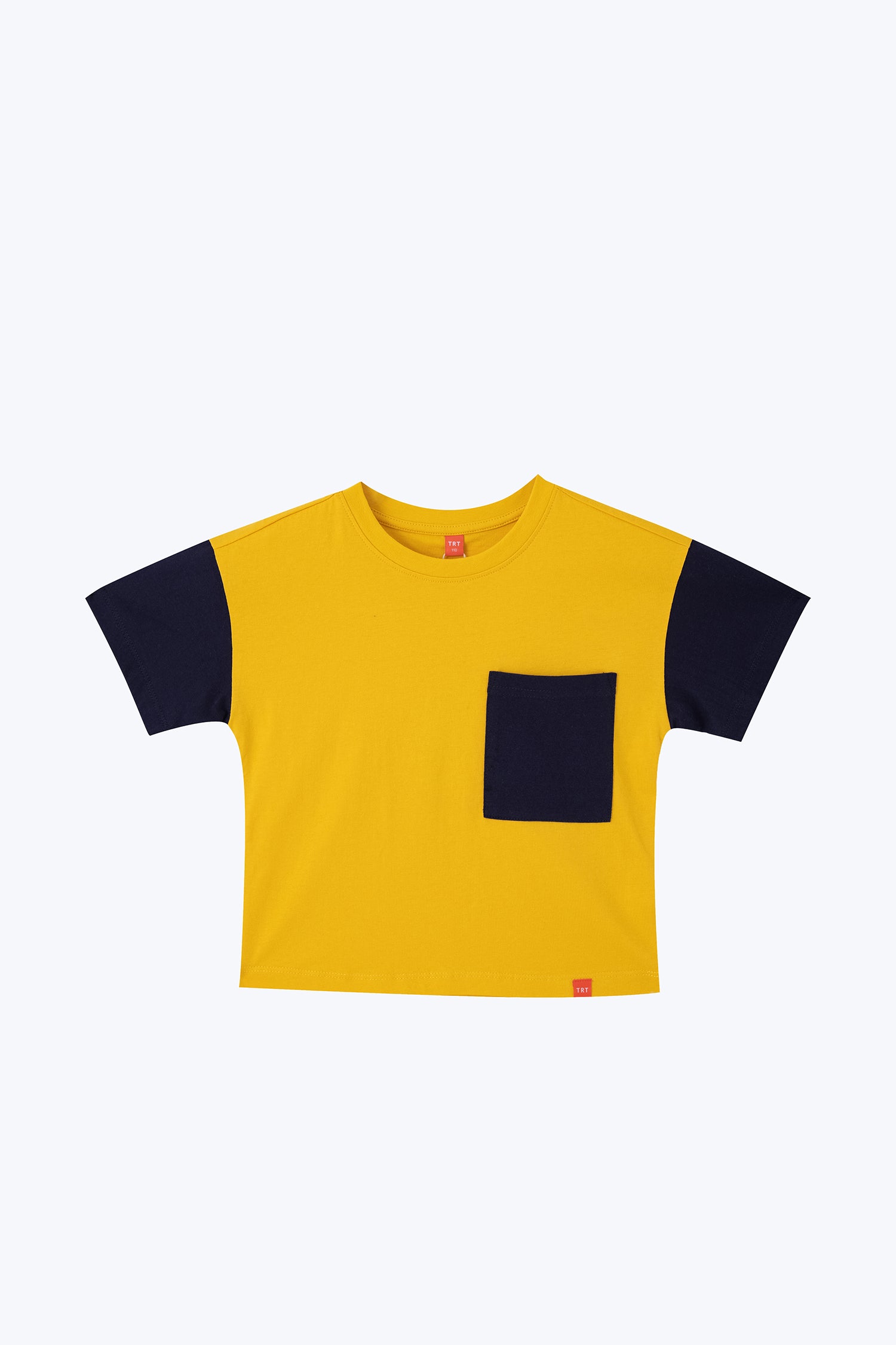 Colour Block Patch Pocket Tee