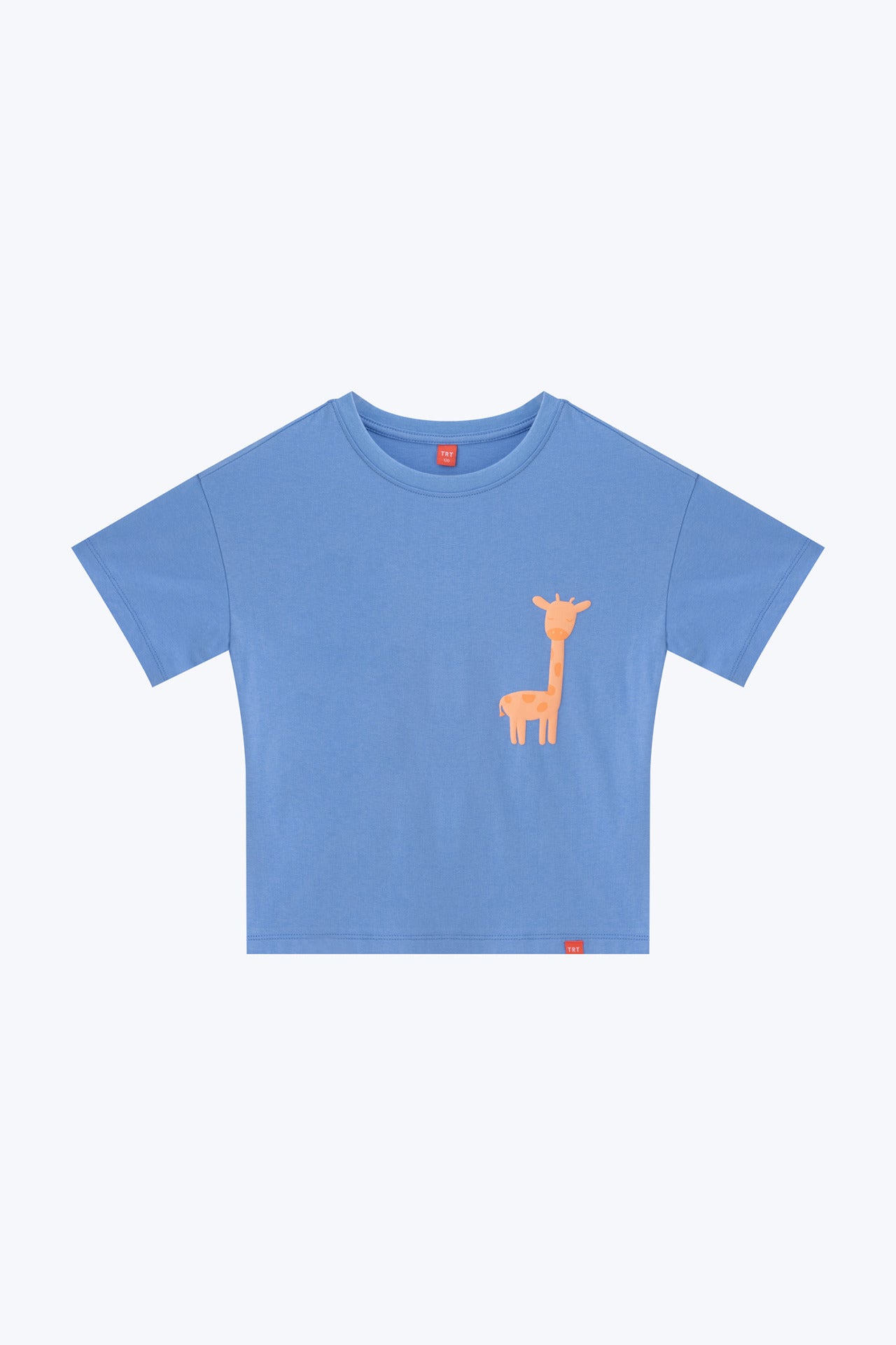 Giraffe Puff Kids Print Tee