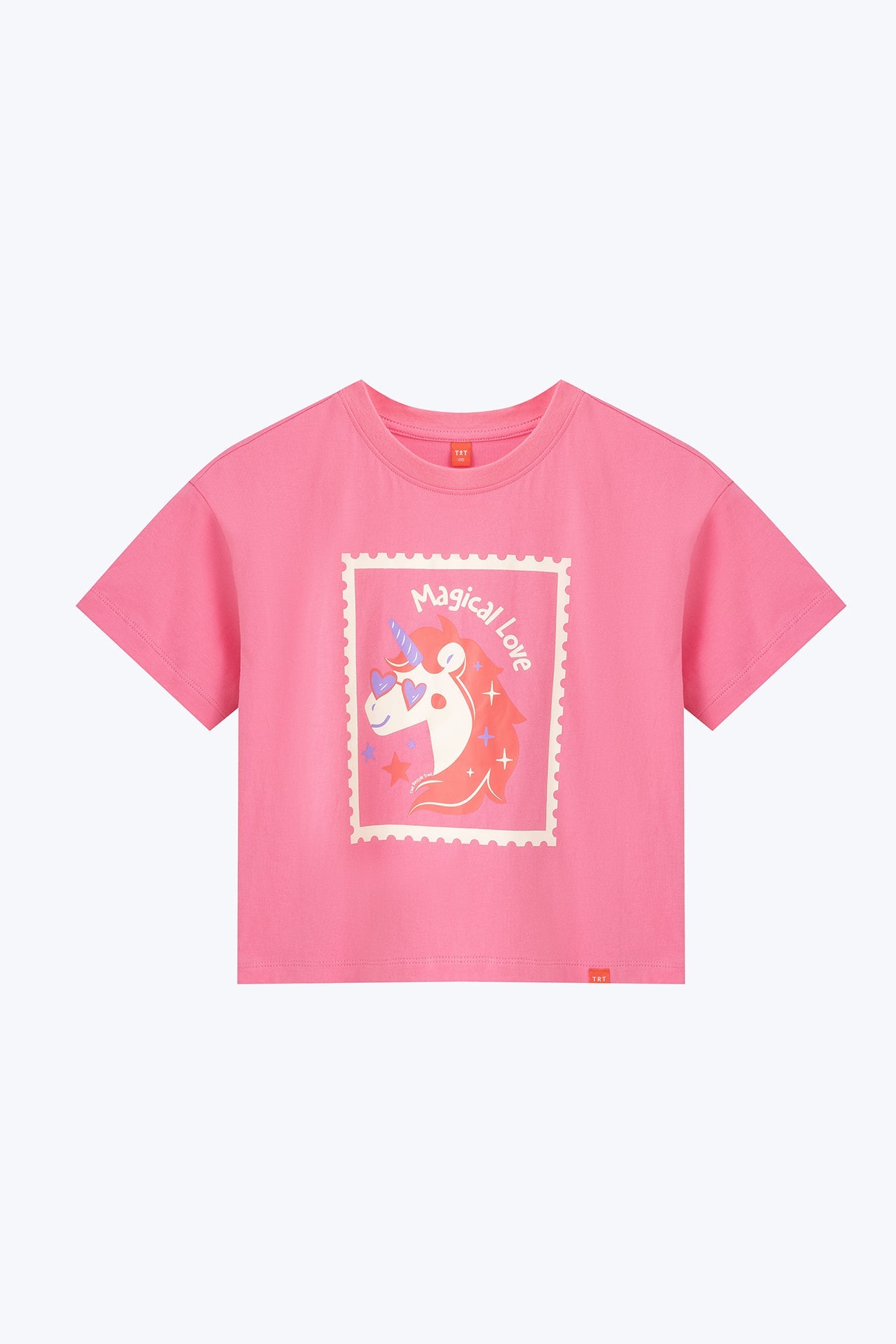 Magical Love Print Tee - Pink