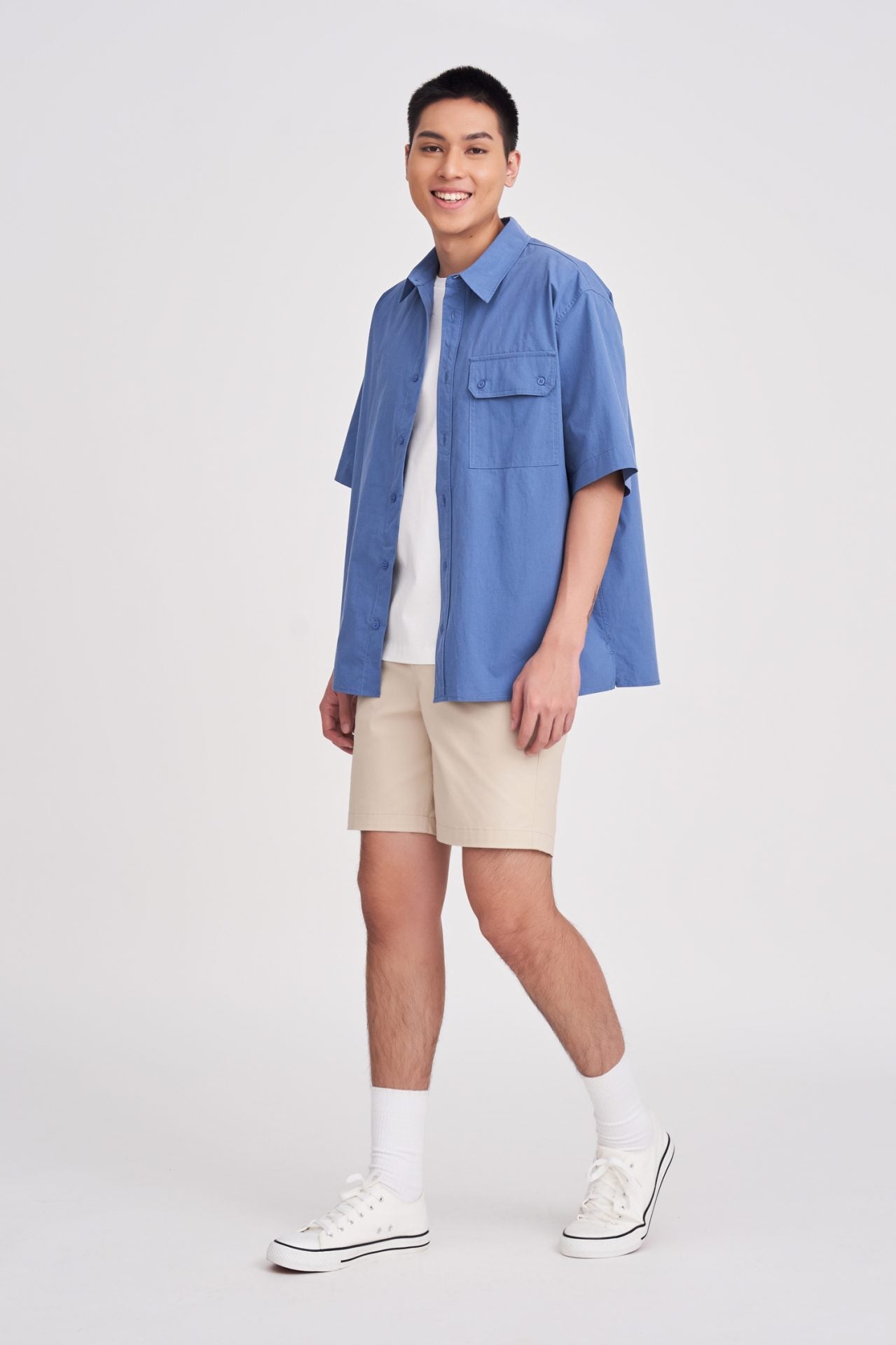 Casual Flapped Pocket Shirt