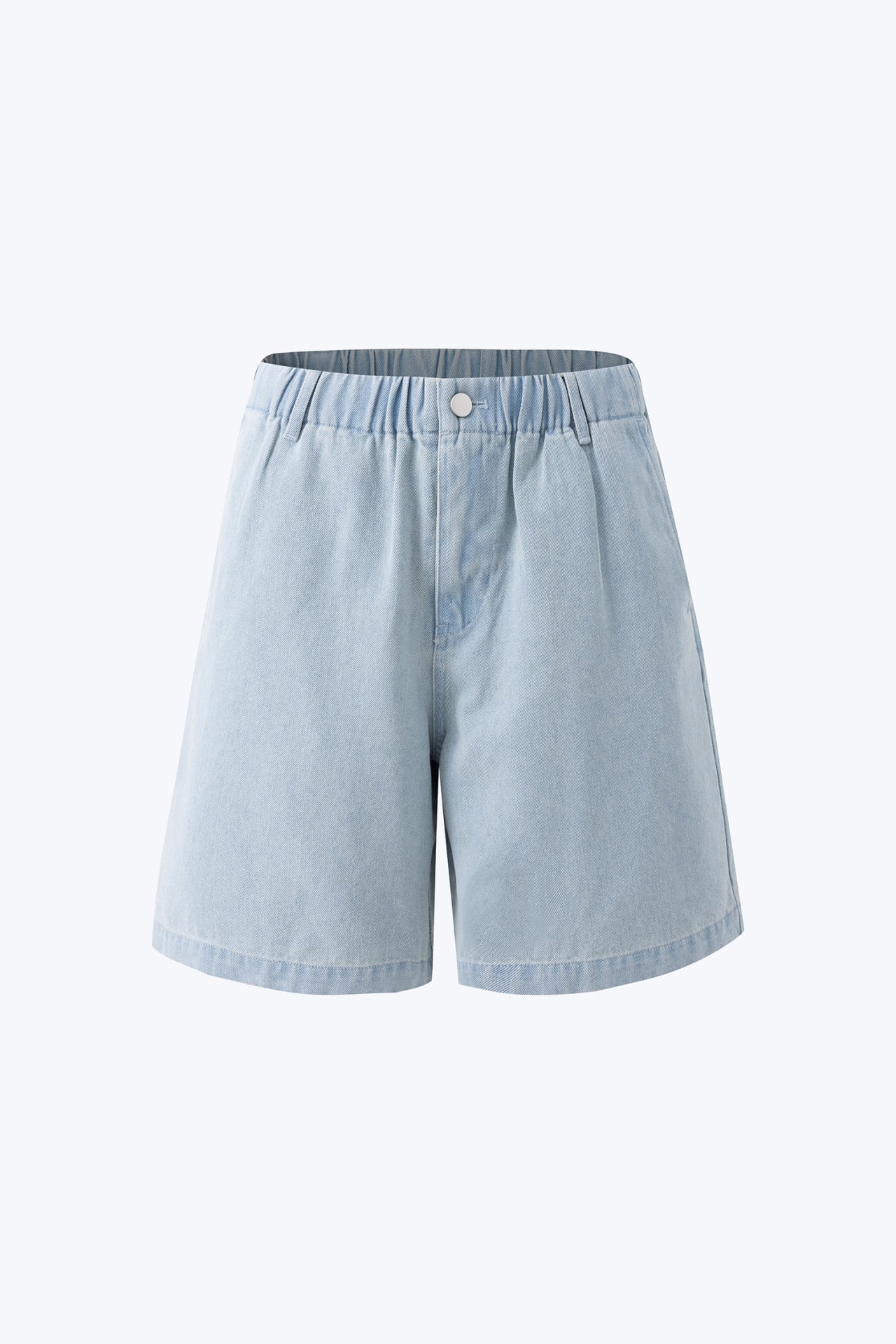 Casual Denim Bermudas - Light Denim