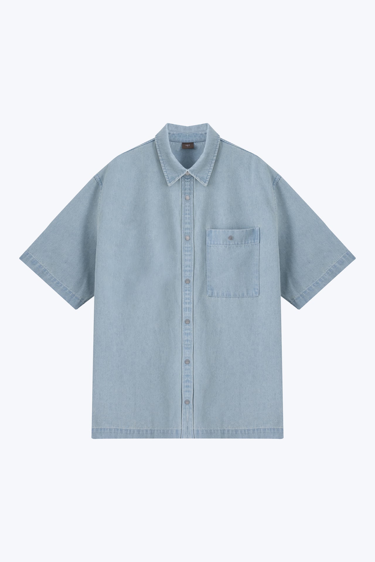 Casual Denim Shirt - Light Denim