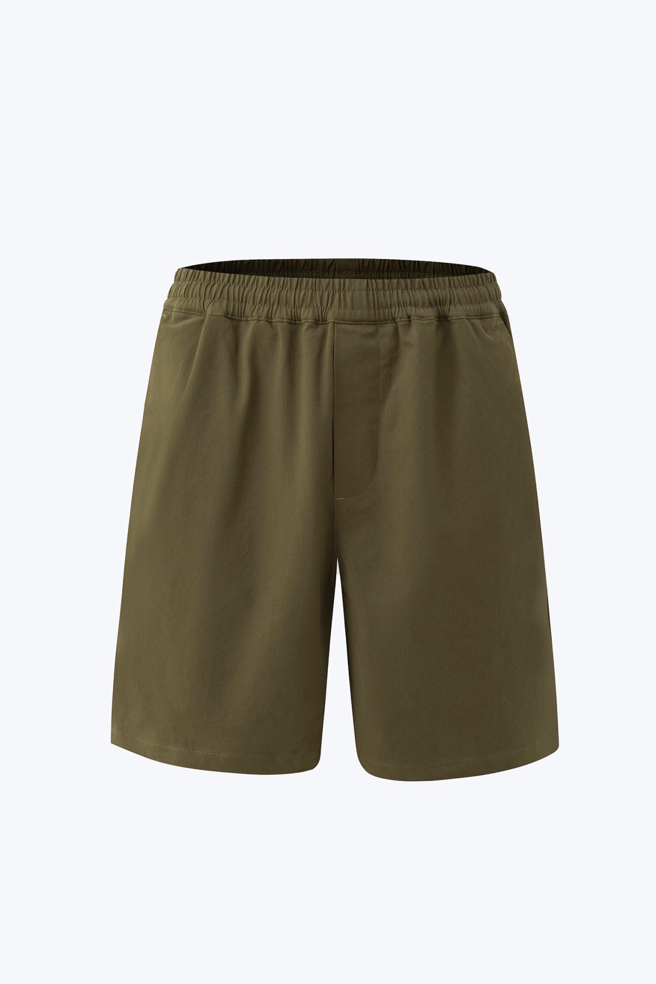 Drawstring Straight Cut Bermudas