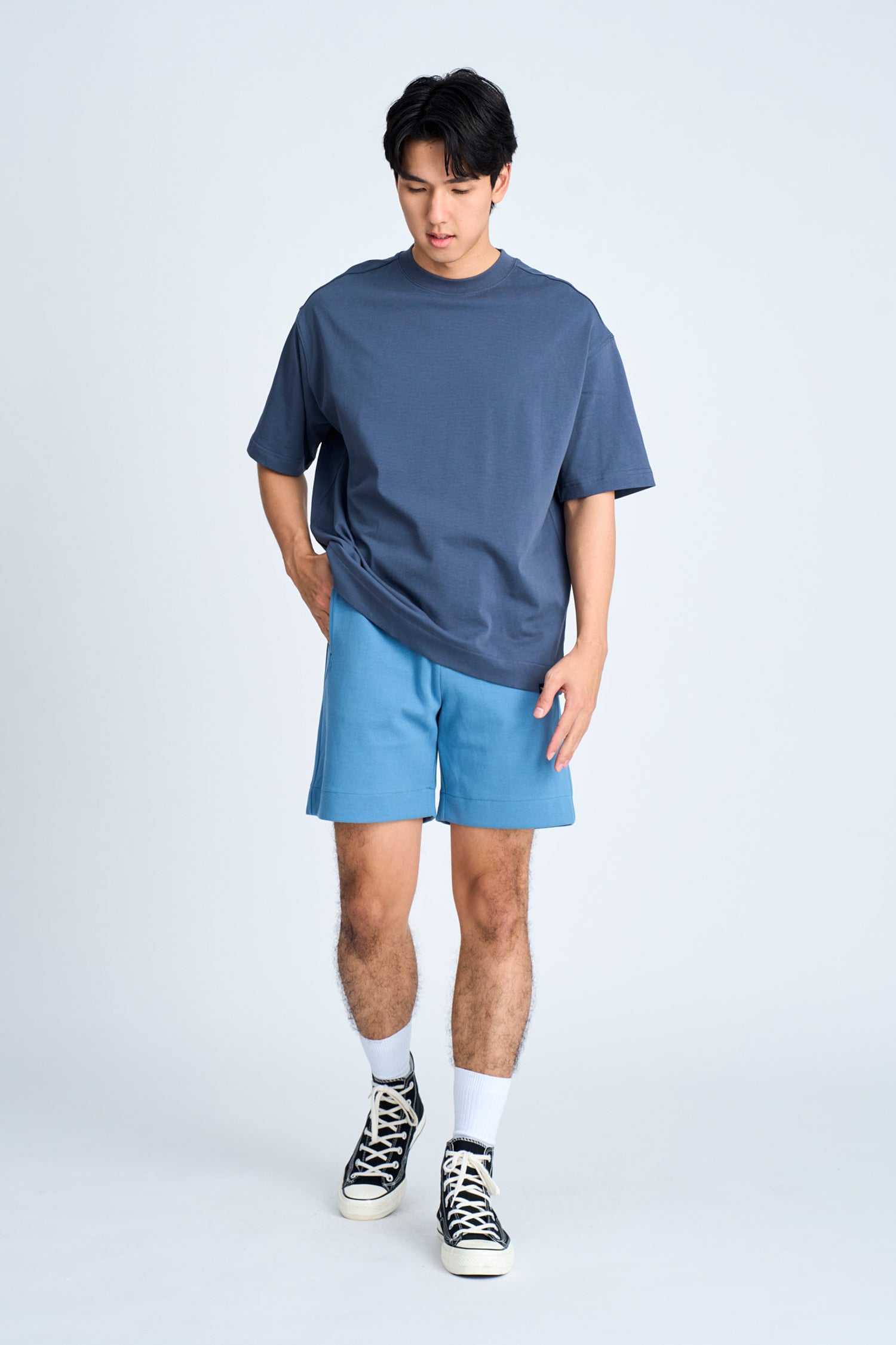 Heavyweight Jersey Drawstring Shorts