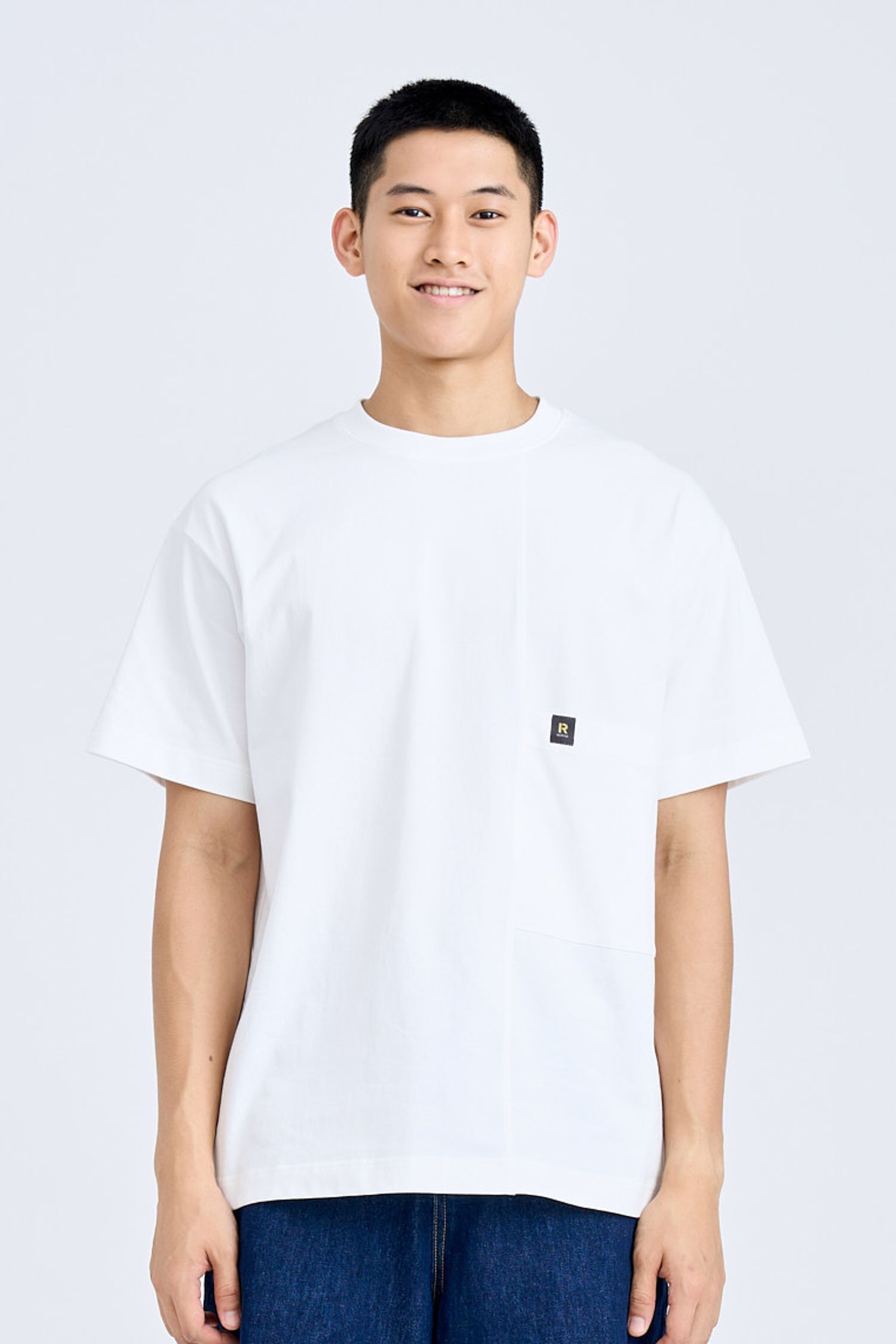 Waist Pocket Tee - White