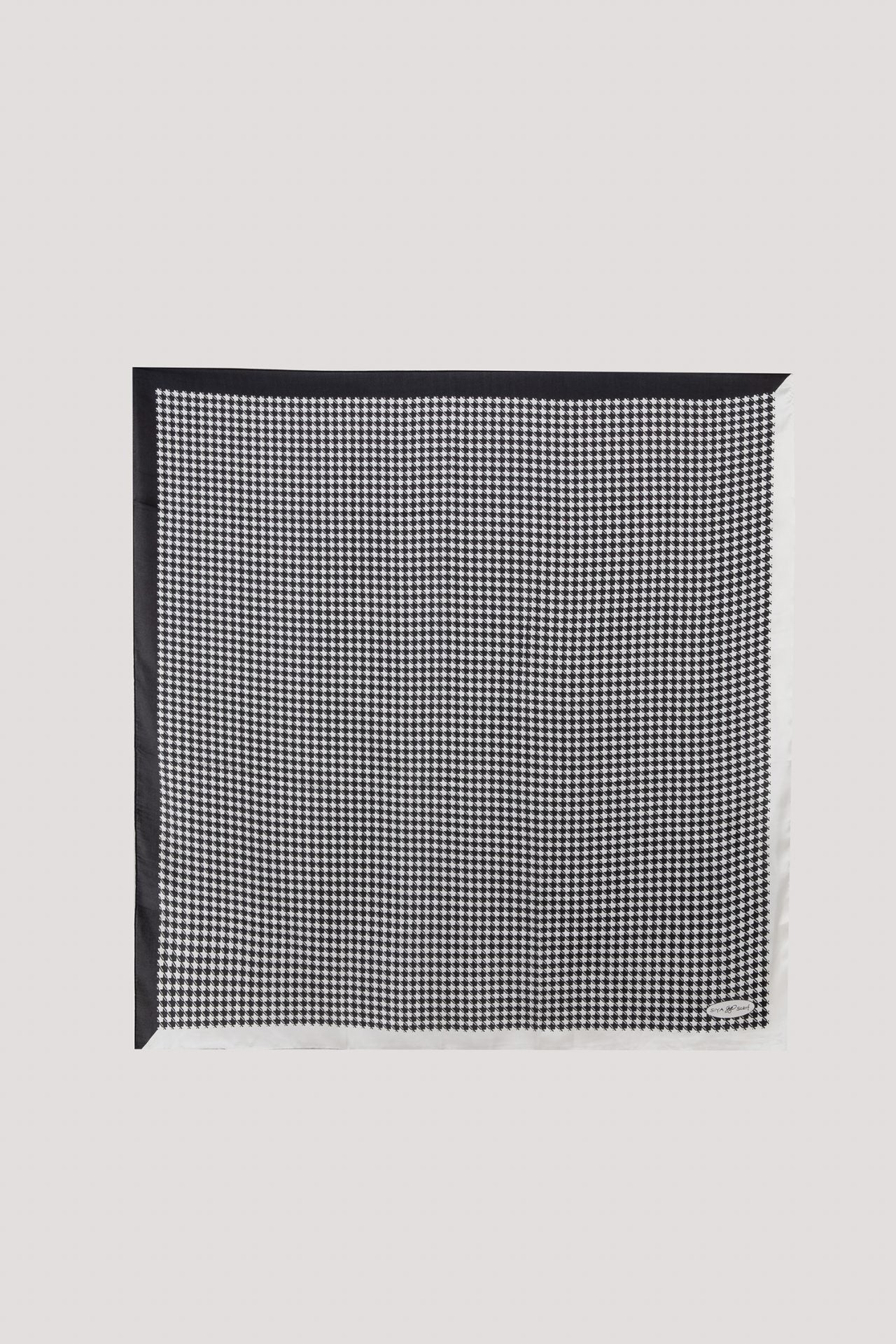 Houndstooth Square Scarf