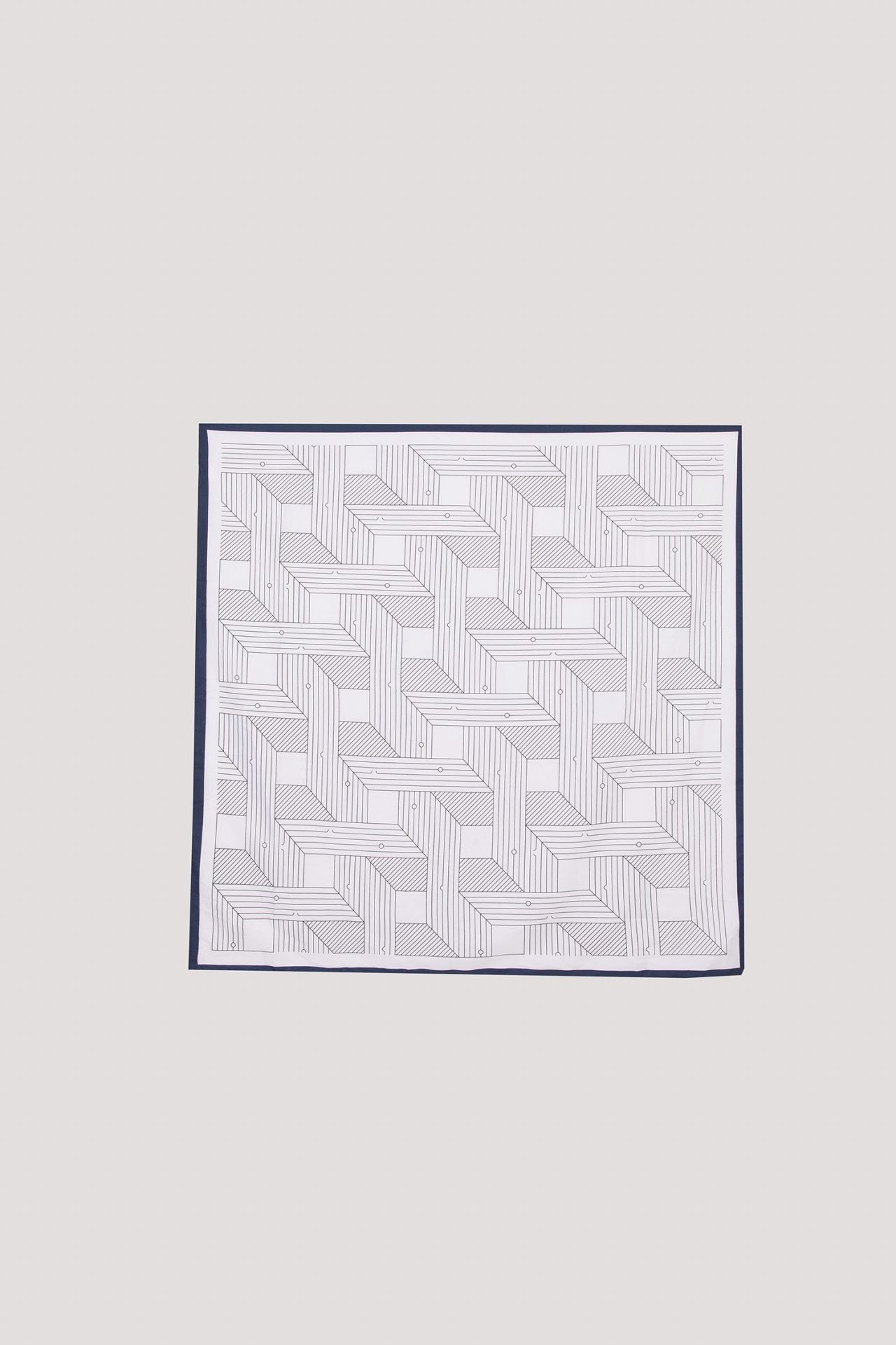 Geometric Square Scarf