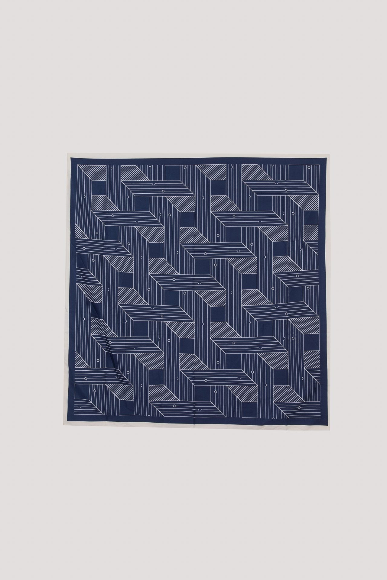 Geometric Square Scarf