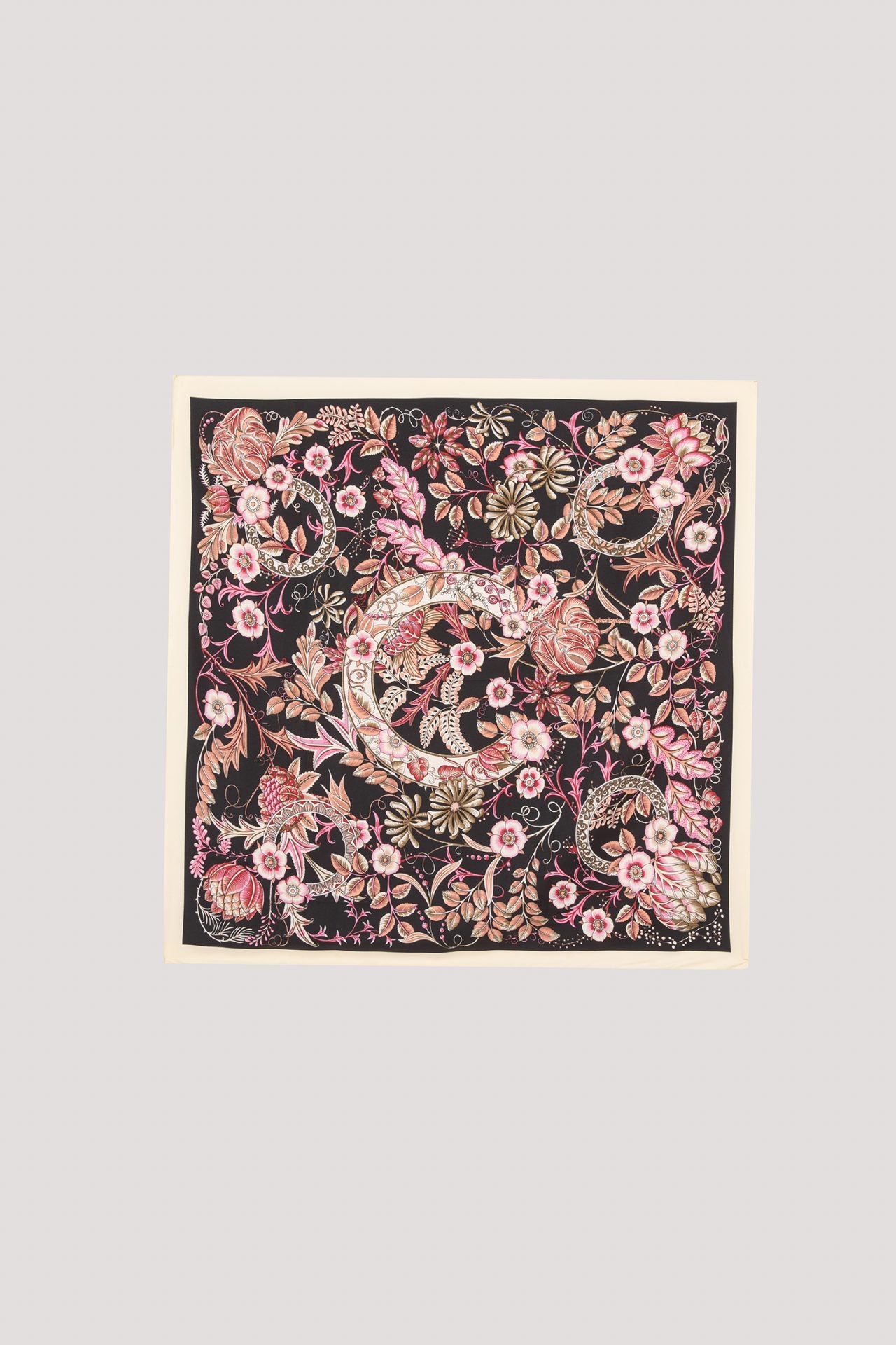 Floral Square Scarf