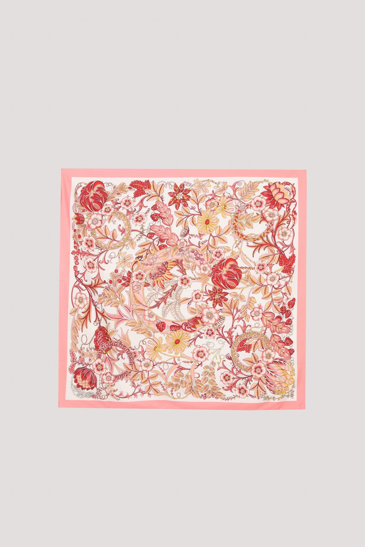 Floral Square Scarf