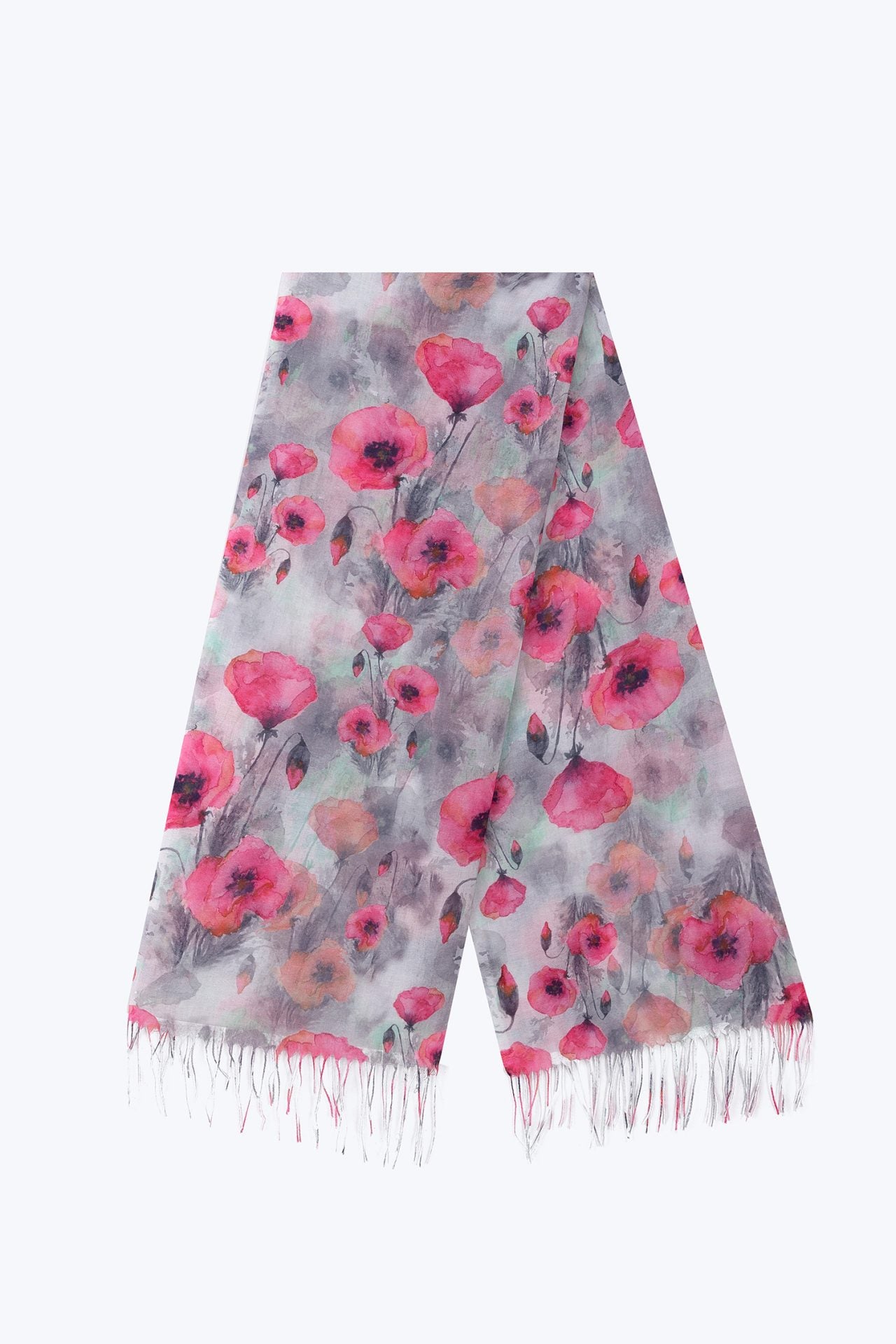 Floral Square Scarf