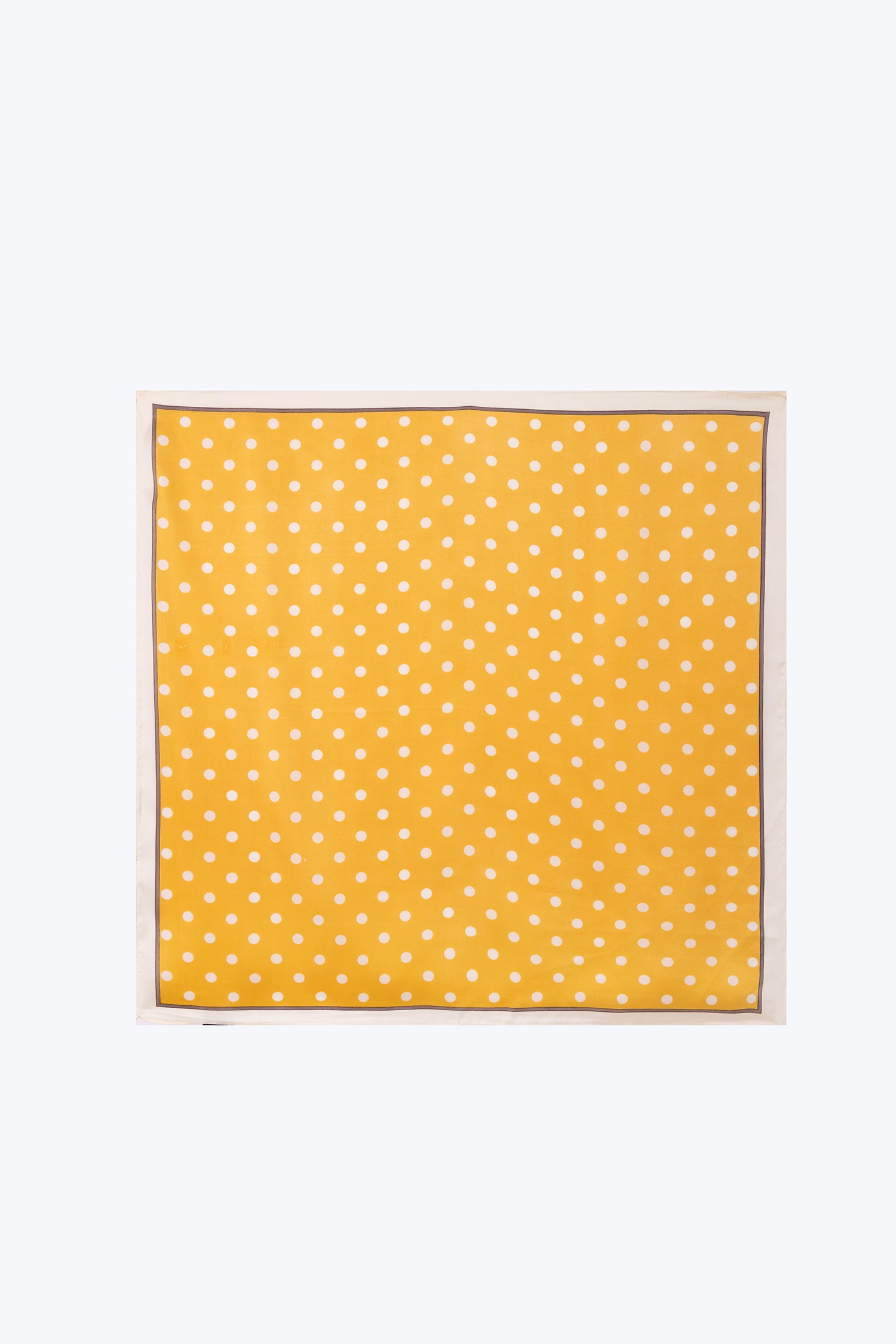 Polka Dot Scarf - Yellow