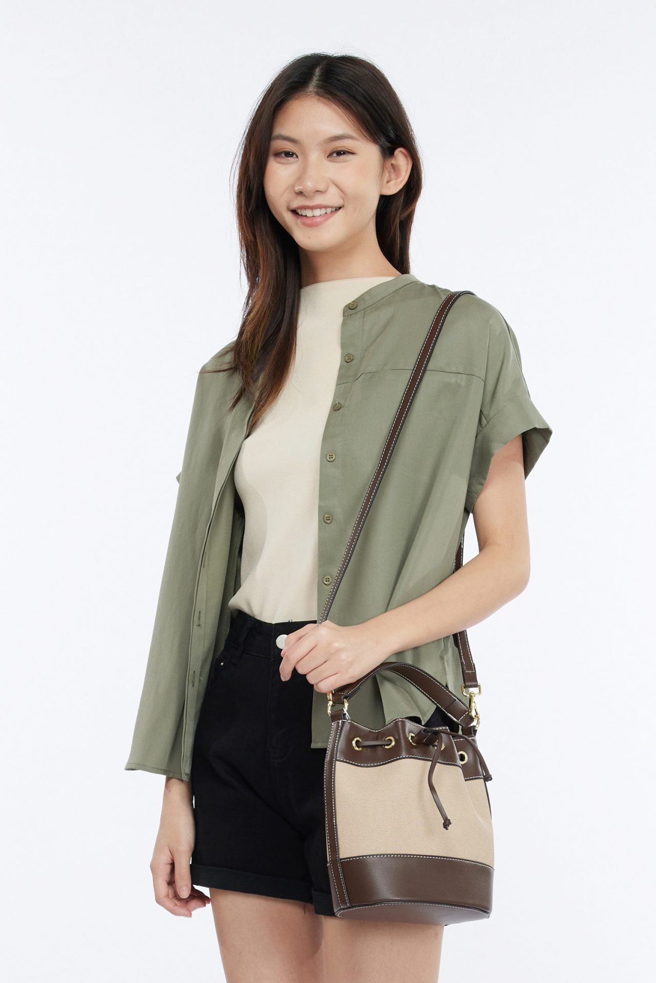 Rayon Cap Sleeves Blouse