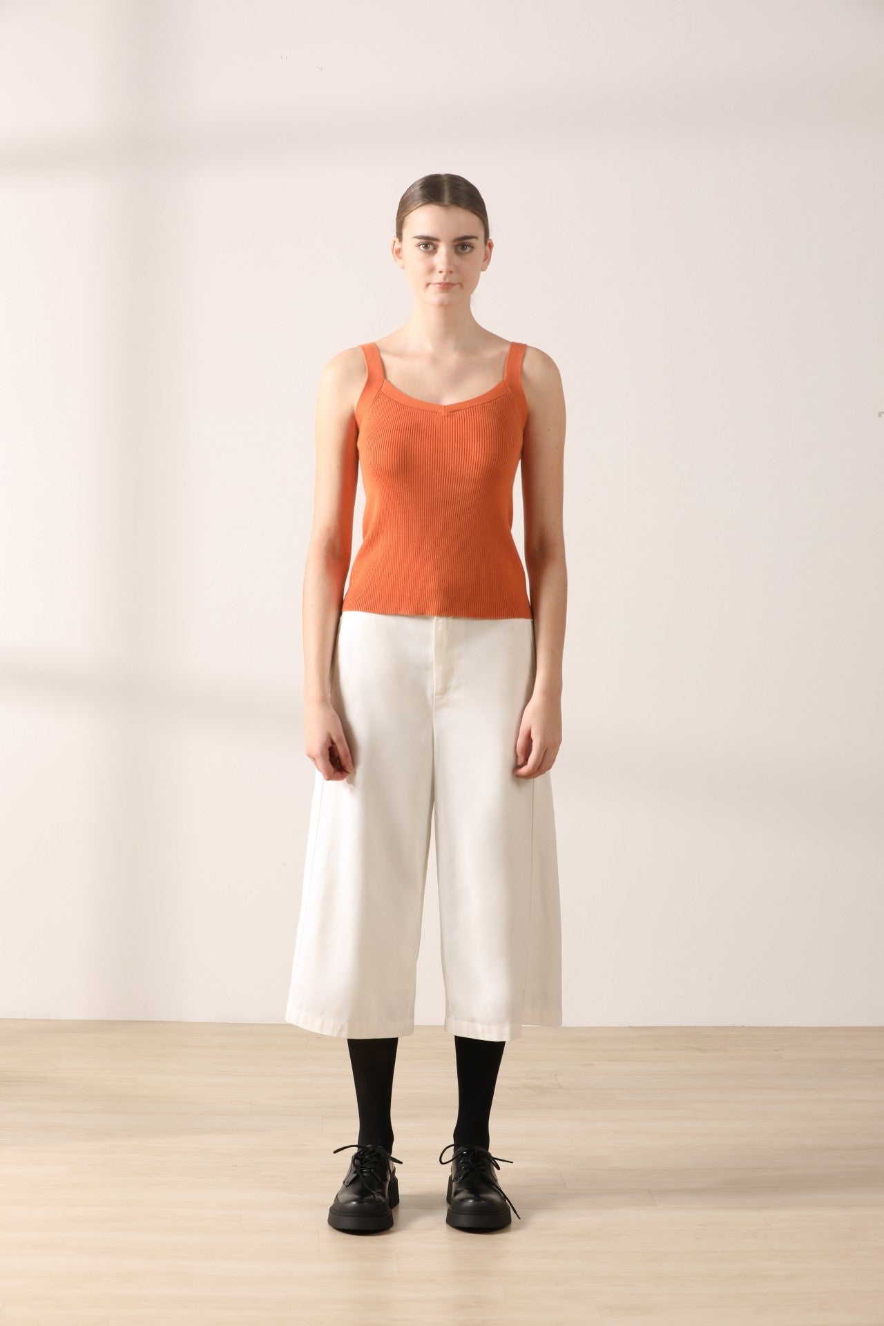 Polyester Rayon Flare Pants